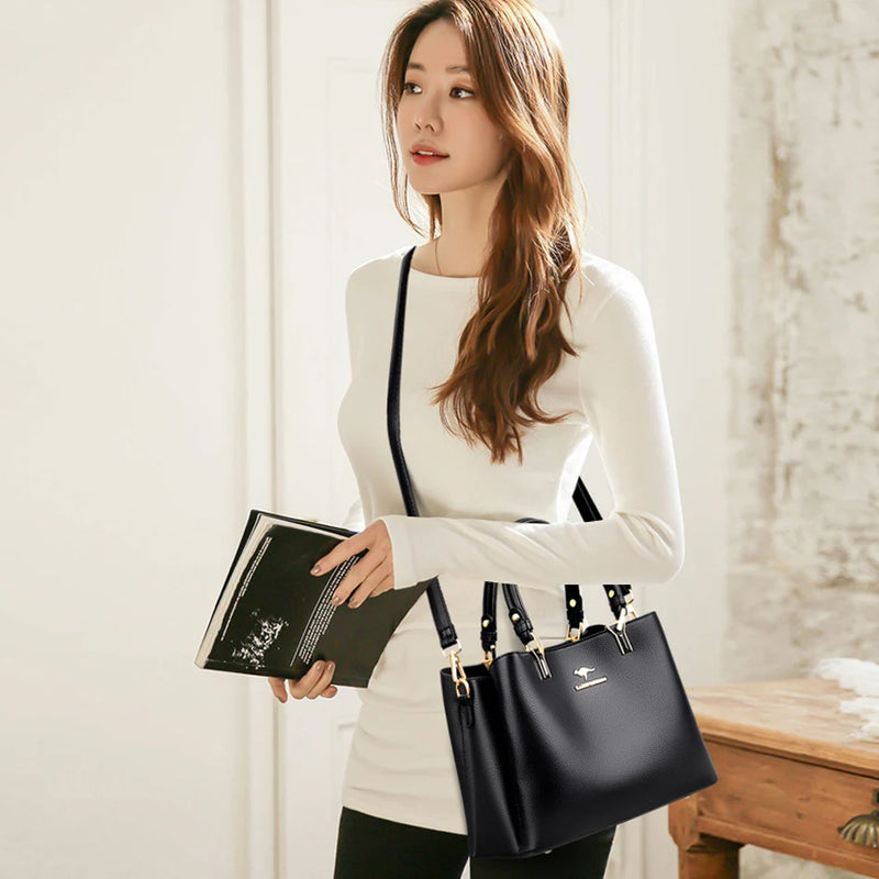 BOLSA FEMININA TRANSVERSAL LUXUOSA
