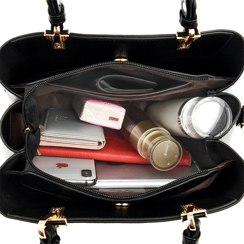 BOLSA FEMININA TRANSVERSAL LUXUOSA